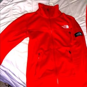 Size medium North Face zip up sweater